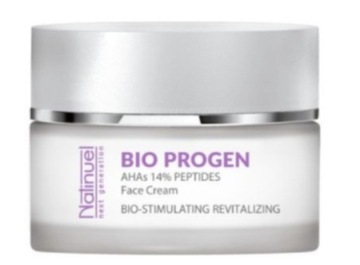 Natinuel BIO PROGEN kwasy AHA 14% PEPTYDY krem biostymulujący wygładzający