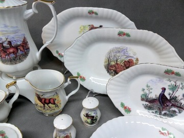 039 Bulionówka 40 Spodek 17 Охота на Iwona Porcelana Chodzież Malcer 12/24