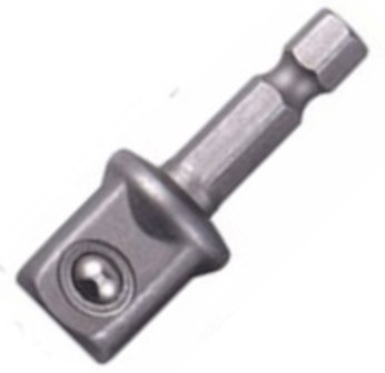 KING TONY Adapter uchwyt 1/4 pod nasadki 3/8 50mm