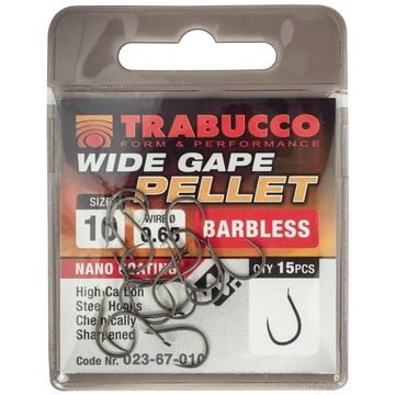HACZYKI TRABUCCO WIDE GAPE PELLET nr.16 BARBLESS