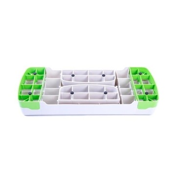 Двухступенчатая ступенька Spokey Basic IV бело-зеленая 92