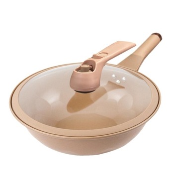Miniaturowy szybkowar Nieprzywierająca, łatwa w czyszczeniu patelnia Wok, g