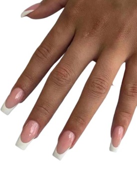 Paznokcie PRESS ON NAILS TIPSY 24 FRENCH klasyczny