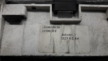 34100-80E50 PŘÍSTROJOVÁ DESKA SUZUKI SWIFT II 1.3 02R