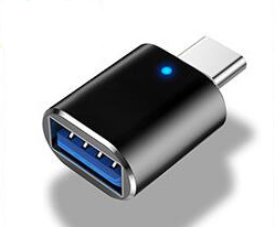 ADAPTER OTG USB USB 3.0 - TYP C - CZARNY