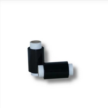 Мини-рэп из стретч-фольги 10см черный