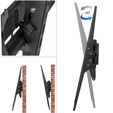 UCHWYT DO TELEWIZORA LCD LED WIESZAK MOCNY 32-85