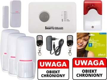 ALARM GSM BEZPRZEWODOWY APP ANDROID POLSKI SYRENA