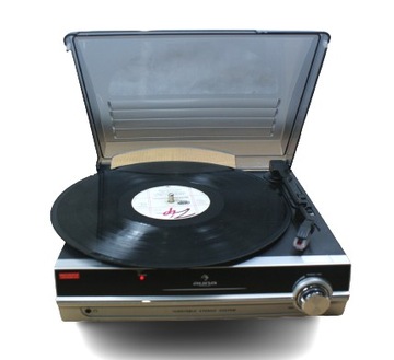 Auna 10000343 Gramofon z wbudowanymi głośnikami