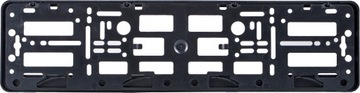 Рамка номерного знака Euroclip ЧЕРНАЯ