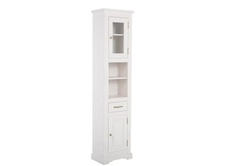 ROMANTIC 800 BIAŁY słupek wysoki 2D1S/ high cabinet 2D1DW 45cm Comad ROMANT