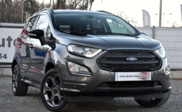Ford Ecosport II SUV Facelifting 1.0 EcoBoost 125KM 2019 Ford EcoSport ST-line Idealny LED skora ALCANTARA navi. Benzyna 125KM, zdjęcie 1