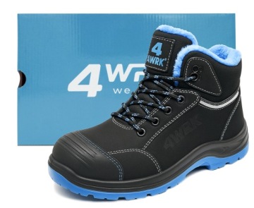 ЗИМНЯЯ РАБОЧАЯ ОБУВЬ ВОДОНЕПРОНИЦАЕМАЯ ОБУВЬ ПО щиколотку С МЕХОМ S3 R.43