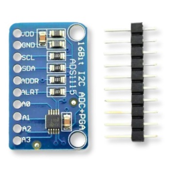 Moduł przetwornika ADC ADS1115 - 16-bitowy 4-kanałowy I2C zgodny z Arduino