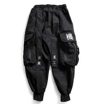 Japanese Streetwear Techwear Cargo Pants For Men B