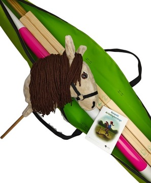 Zestaw Startowy Hobbyhorse, Konik, Przeszkoda, notatnik, pokrowiec