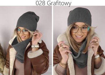 женский зимний КОМПЛЕКТ ШАПКА + ЮБКА шарф ТЕПЛЫЕ польские МОДНЫЕ ПЛЕТЕНИЯ цвета