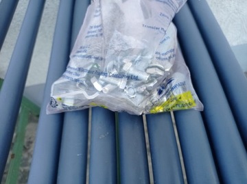 Przenośnik rolkowy stół rolkowy rolki podające super stan 3m x 7 szt.