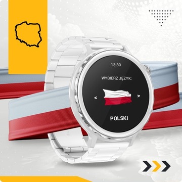 SMARTWATCH PREZENT NA KOMUNIE BIAŁY ZEGAREK DLA DZIECKA PREZENT KOMUNIA