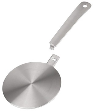 ADAPTER PODKŁADKA PŁYTA INDUKCYJNA POD GARNEK 14cm ODPINANA RĄCZKA Indukcja