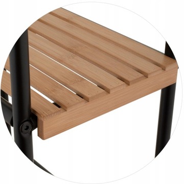 Полка для ванной из бамбука, шкаф с 3 полками.