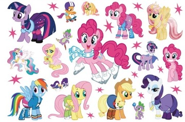 TATUAŻE DLA DZIECI MY LITTLE PONY URODZINY CG258