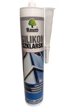 Baum SILIKON SZKLARSKI bezbarwny 280ml