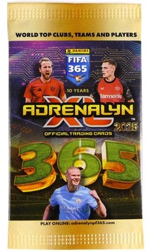 Oryginalne Karty Piłkarskie PANINI FIFA 365 2025 10 x SASZETKA 60 kart NOWE