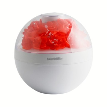 1 szt., konserwowany świeży kwiat, kolorowy nawilżacz powietrza, USB Air