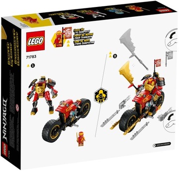 LEGO Ninjago 71783 Кайя Мех Райдер EVO в подарок