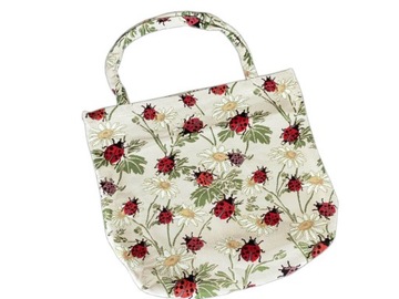 Gobelin Torba Duża 42x40 cm Biedronki