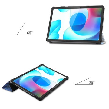 ГРАФИЧЕСКИЙ ЧЕХОЛ + ЗАКАЛЕННОЕ СТЕКЛО + СТИЛУС для REALME PAD 10.4