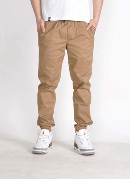 Spodnie 4XL Bossline Cut Jogger Karmelowe joggery