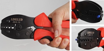 ПРЕСС-ИНСТРУМЕНТ ДЛЯ КОНЦОВ КАБЕЛЕЙ, ВТУЛОК 1-10