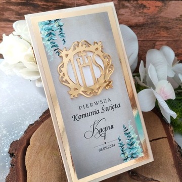 Сувенир Первого Причастия IHS *подарок