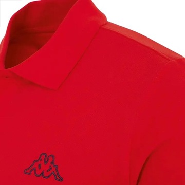 Koszulka męska Kappa PELEOT czerwona 303173 540 M