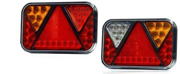 Zestaw Lampa tylna LED 6-funkcyjna Fristom FT-270