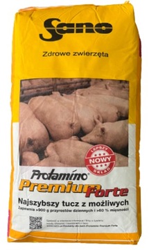 SANO PREMIUM FORTE 25KG pasza koncentrat dla świń