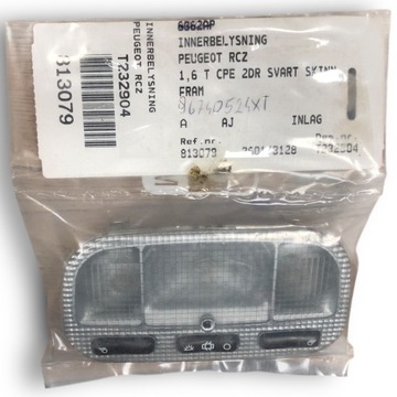LAMPA OSVĚTLENÍ KABINY 96740524XT PEUGEOT RCZ