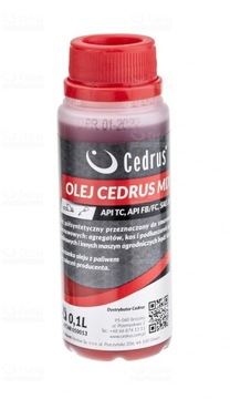 OLEJ DO MIESZANKI DWUSUWA 100 ml CEDRUS