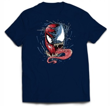 T-shirt venom spiderman symbiot parodia 4XL