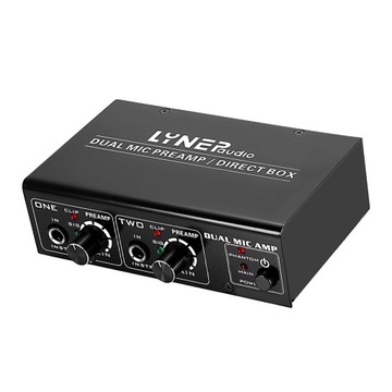 HiFi podwójny przedwzmacniacz mikrofonowy