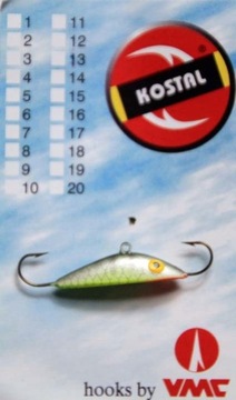Sztuczna zanęta podlodowa Tunker #13 wolframowa