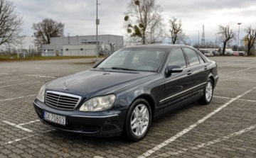 Mercedes Klasa S W220 Sedan 3.2 (320 CDI) 204KM 2004 Mercedes-Benz Klasa S 3,2CDI 2004 r. Automat Skory Lift 3.2 Diesel 204KM