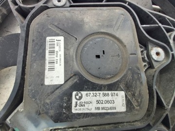 BMW 3 E91 E90 10R VENTILÁTOR CHLADIČŮ 7588974