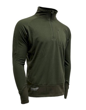 BLUZA TERMICZNA TEROMAKTYWNA TEXAR OLIVE CIEPŁA DOPASOWANA r. 3XL