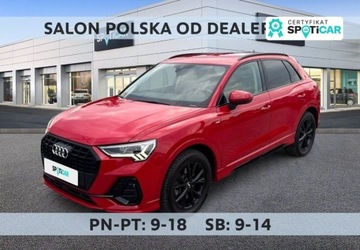 Audi Q3 II SUV 2.0 40 TFSI 190KM 2019 Audi Q3 40 TFSI Quattro S-Line Stronic Bang Olufsen, MAtrix, Alcantara FV23