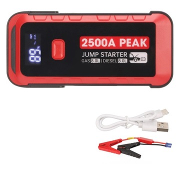STARTER ROZRUCH AUTA POWERBANK 12V 2500A25800MAH