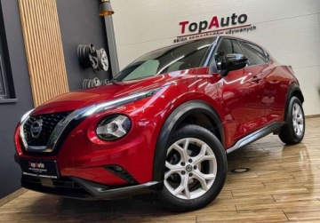 Nissan Juke II Crossover 1.0 DIG-T 114KM 2021 Nissan Juke 38.000KM gwarancja bezwypadkowy NAVI kamera AUTOMATNAVI