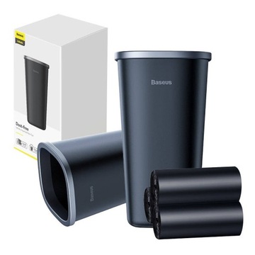 BASEUS SAMOCHODOWY KOSZ POJEMNIK NA ŚMIECI 800ML PRECYZYJNA KONSTRUKCJA